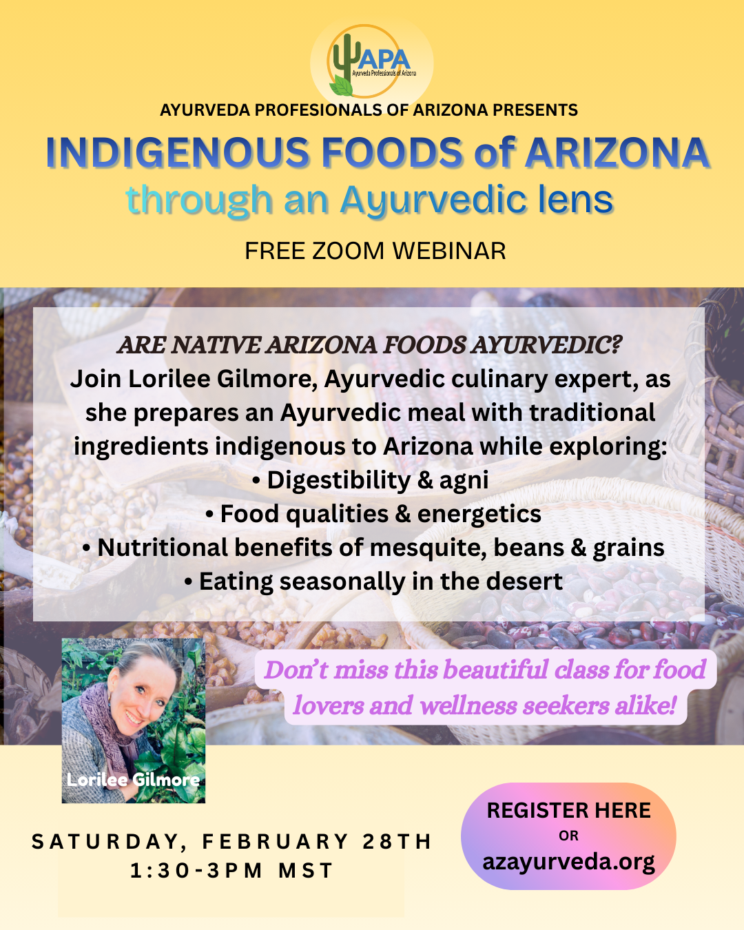 Indigenous Foods of Arizona Through an Ayurvedic Lens