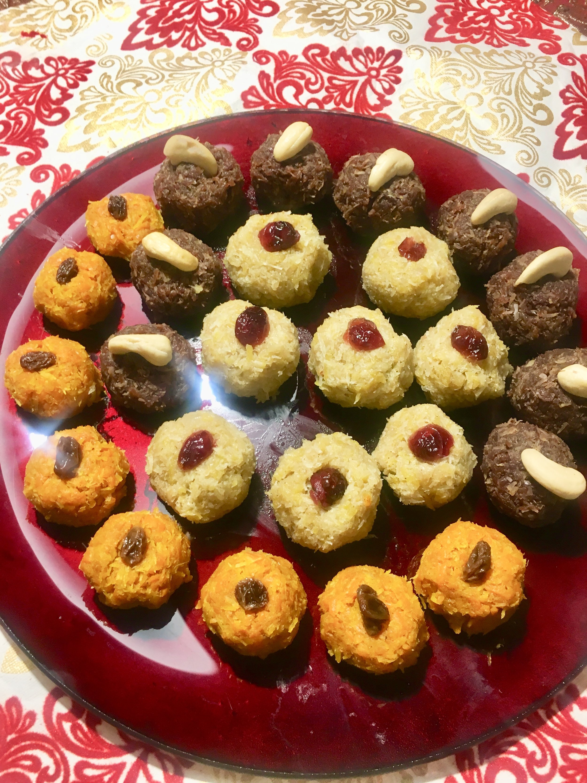 Sweet Carrot Cardamom Balls