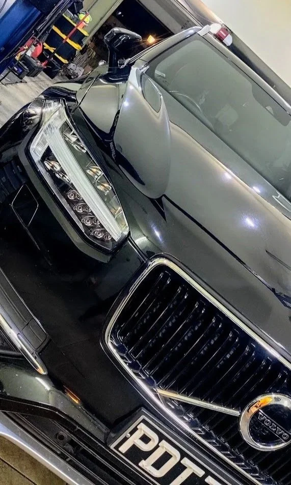 2018 Volvo XC90 in for front suspension and engine mount restoration