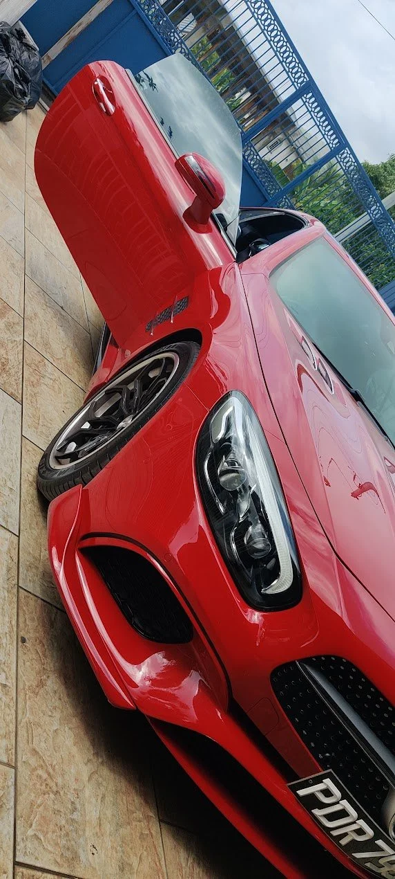 2018 Mercedes-Benz SL in for general maintenance and a health check