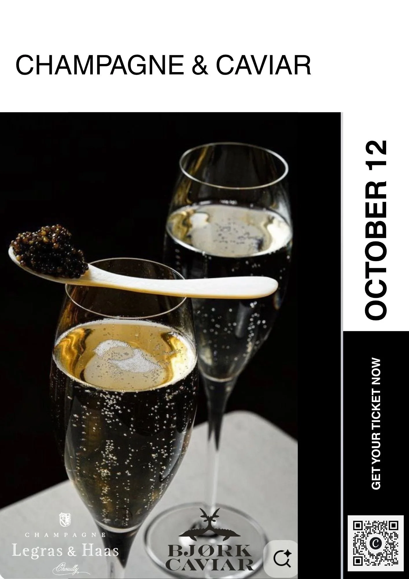Champagne and Caviar Dinner