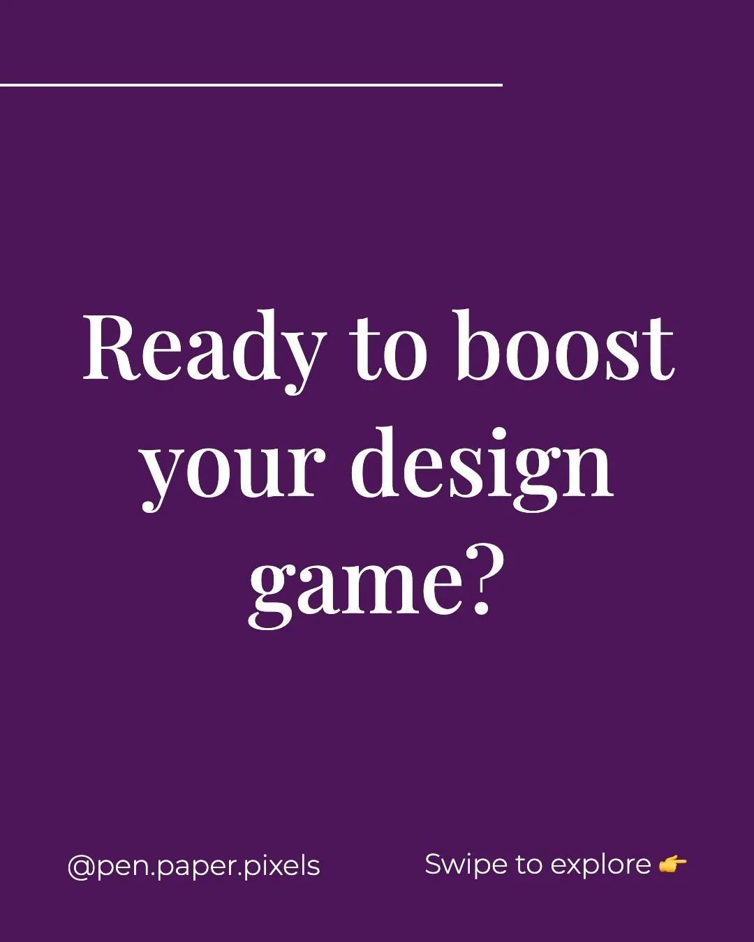 Hey, Designers! 
Ready to boost your design game? 🌟 My latest blog post is packed with essential graphic design tips! From layout tricks to color harmony, I've got you covered. ✨ 
 
Go to my website: penpaperandpixels.com or https://tinyurl.com/desi