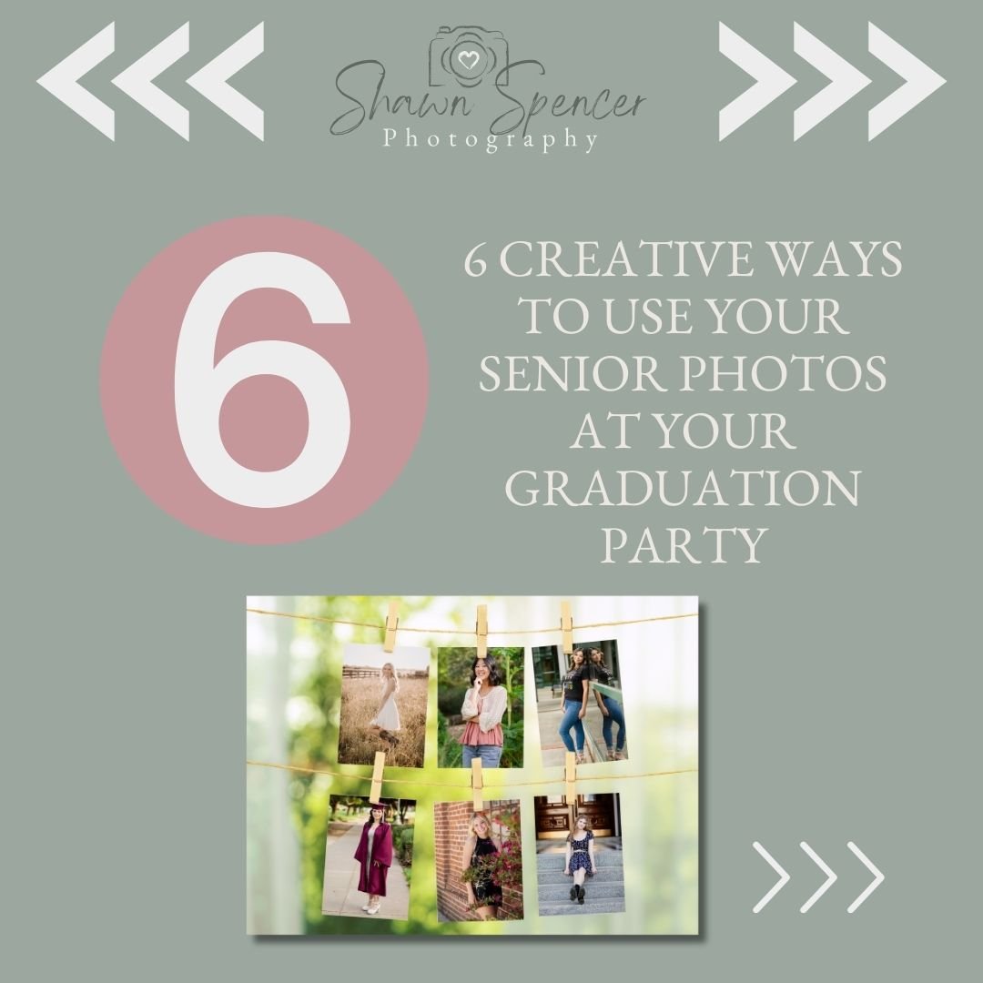 🎓 Class of 2024, get ready to celebrate your achievements in style! 🎉 It's time to celebrate!

Let's make your senior graduation party unforgettable by incorporating your senior portraits into the festivities. Here are 6 CREATIVE WAYS TO USE YOUR S