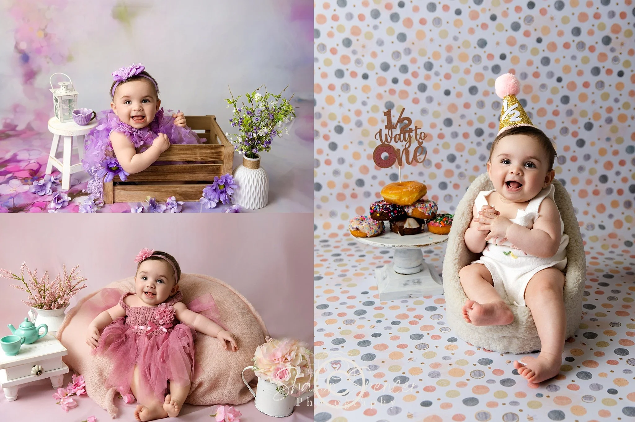 Throwback to this fun 6-month milestone session! Baby Lyla couldn&rsquo;t stop giggling, and her curious little expressions made for the sweetest gallery.

https://www.shawnspencerphotography.com/contact

#ShawnSpencerPhotography #BabyMilestonePhotog