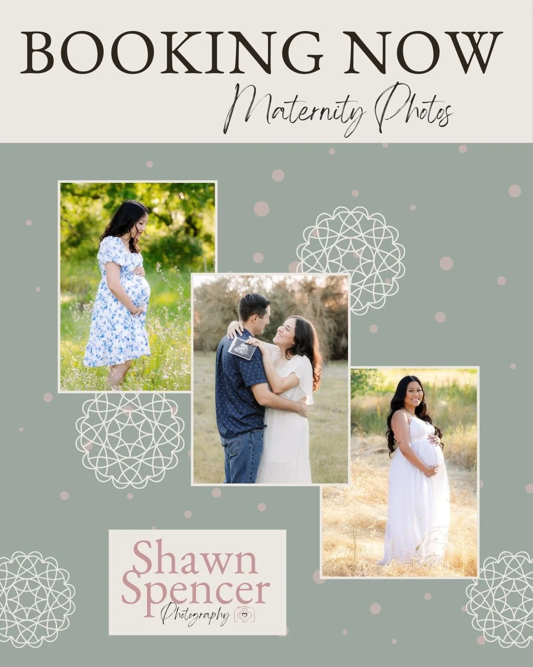 🤰 MATERNITY SESSIONS &mdash; NOW BOOKING

Maternity photos are about celebrating this season &mdash; just as it is. ✨

Spring maternity sessions offer:

1️⃣Comfortable weather

2️⃣Soft, natural light

3️⃣A calm, confidence-boosting experience

4️⃣Si