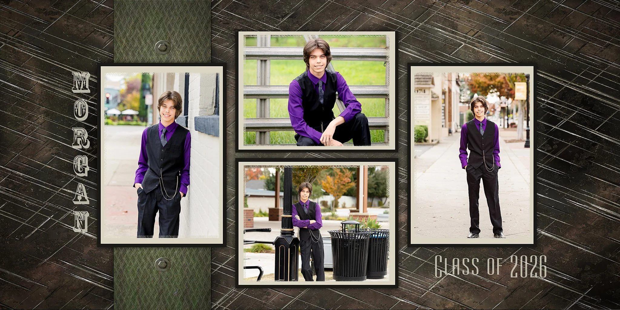 Senior Portrait Session in Old Elk Grove | Morgan Sherman Miller, Class of 2026