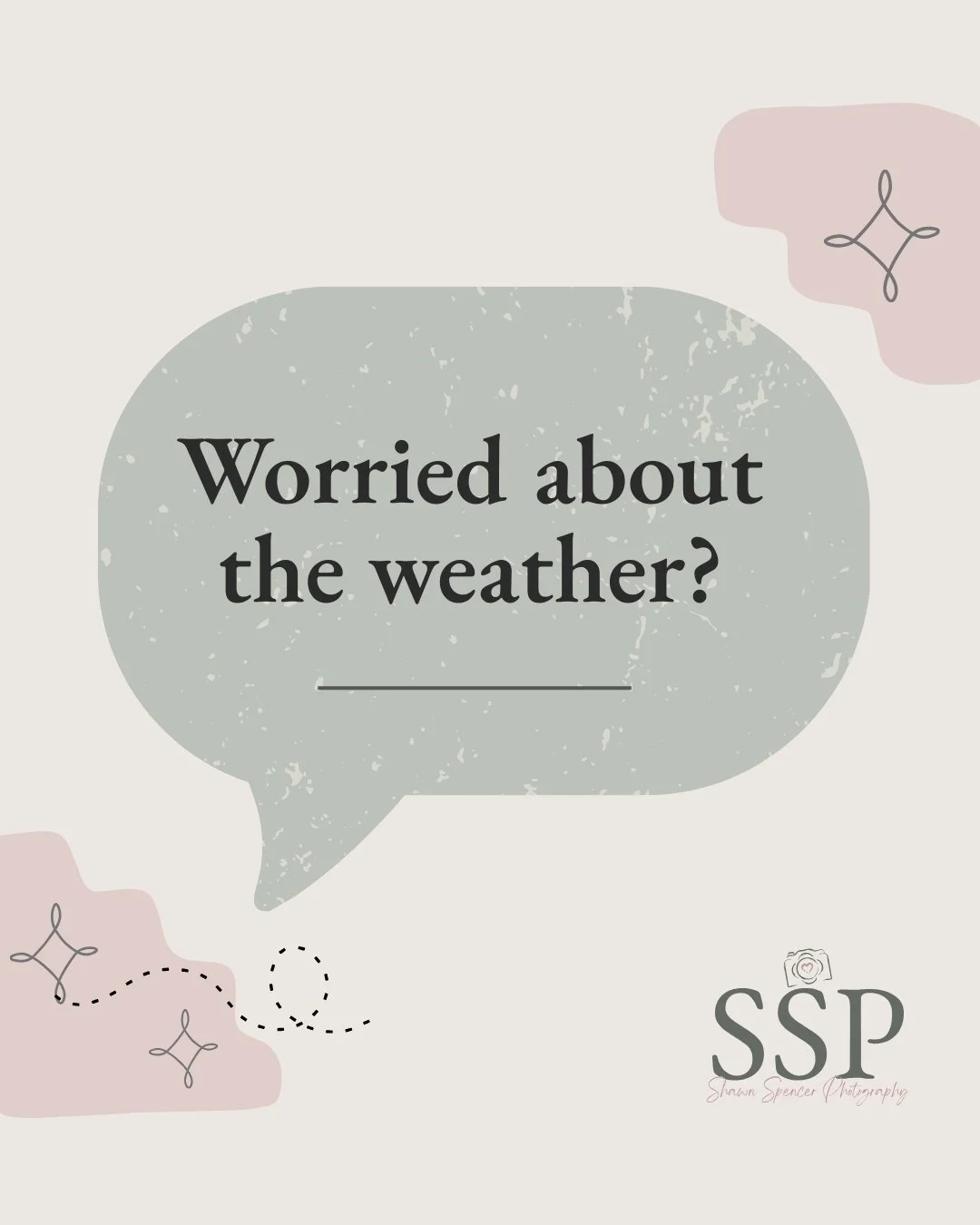 What happens if the weather doesn&rsquo;t cooperate?

Weather is something I watch closely, especially during spring. Cloudy days can actually be wonderful for portraits, and if conditions truly aren&rsquo;t ideal, we&rsquo;ll talk through options to