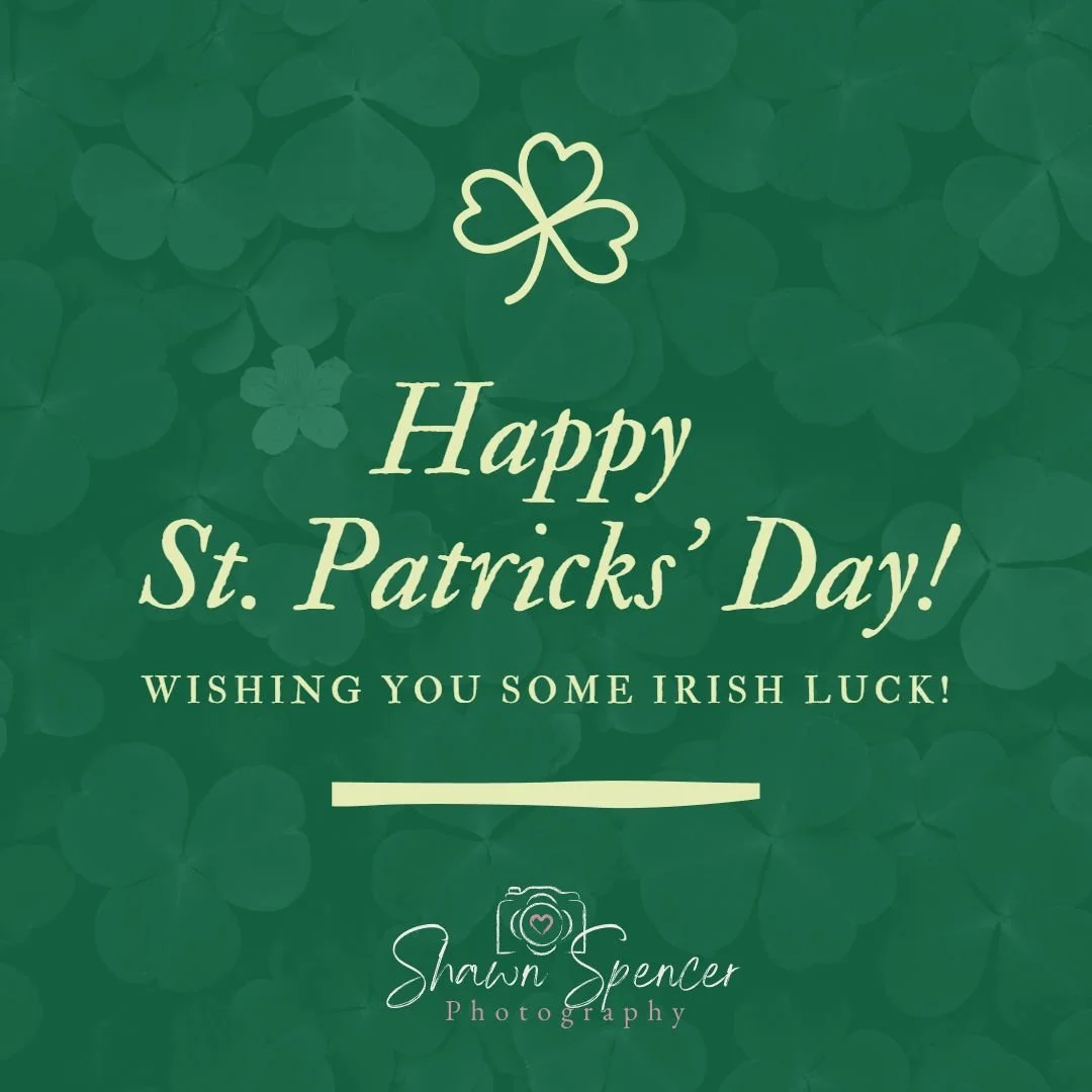 St. Patrick&rsquo;s Day: Feeling lucky today 🍀

Lucky to photograph growing families, tiny milestones, and memories that last long after the green outfits are put away.