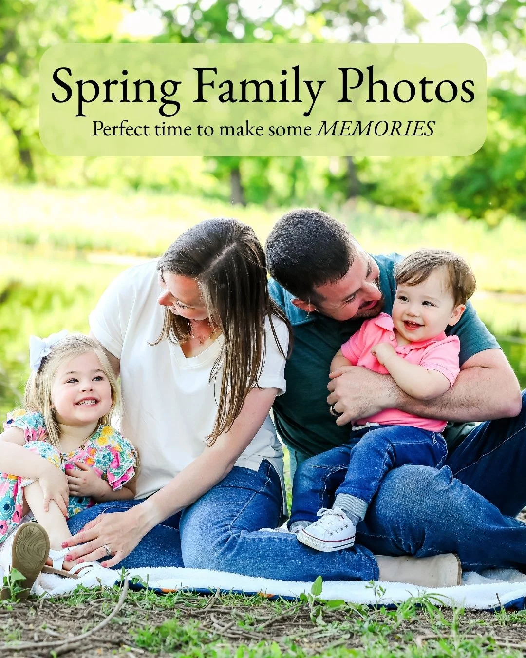 Updated Family Photos for Spring

Spring is a great reminder to slow down and capture your family just as you are right now.

Family sessions focus on connection, movement, and real moments.

I guide your family with easy prompts so everything feels 