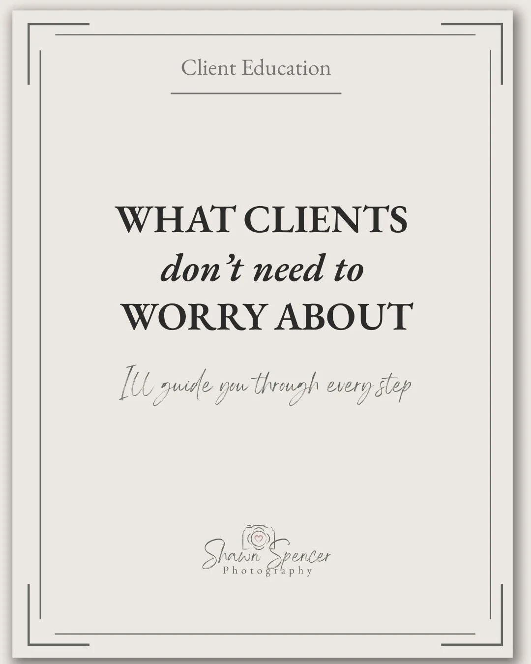 What not to worry about

Before a spring session, there are a few things you don&rsquo;t need to worry about.

You don&rsquo;t need to know how to pose, have perfectly behaved kids, or have every detail figured out ahead of time. I&rsquo;ll guide you