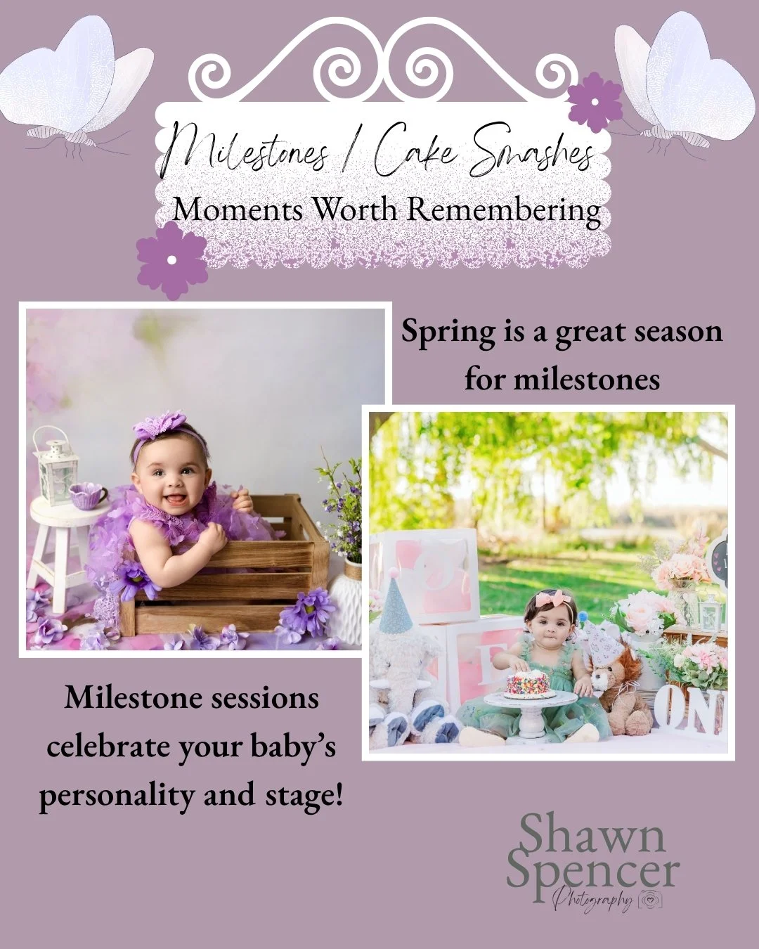 Milestone Moments Worth Remembering

Milestones come and go faster than we expect.

Milestone sessions celebrate your baby&rsquo;s personality and stage.

Sessions are playful, simple, and tailored to your baby.

Spring is a great season for mileston