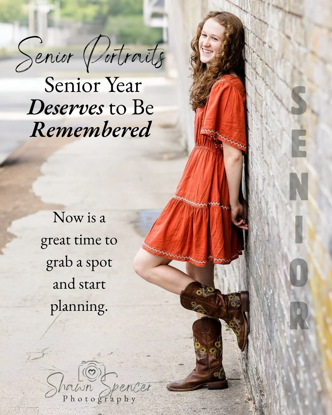 Senior Year Deserves to Be Remembered

Senior year is full of milestones worth celebrating, and it goes by so much faster than we expect.

Spring senior sessions are relaxed, fun, and completely tailored to your senior&rsquo;s personality.

No worrie