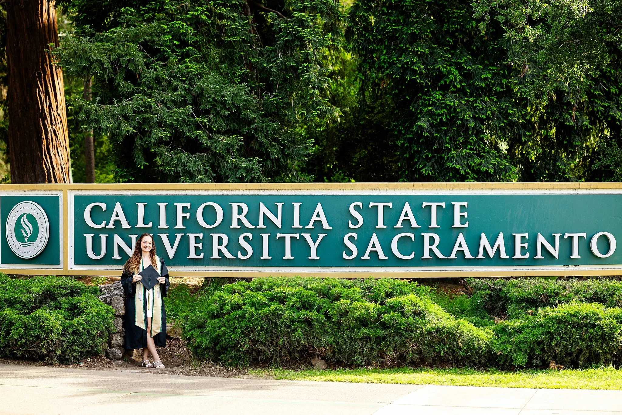 Grace Marian Pettit Sacramento State Graduation Photos