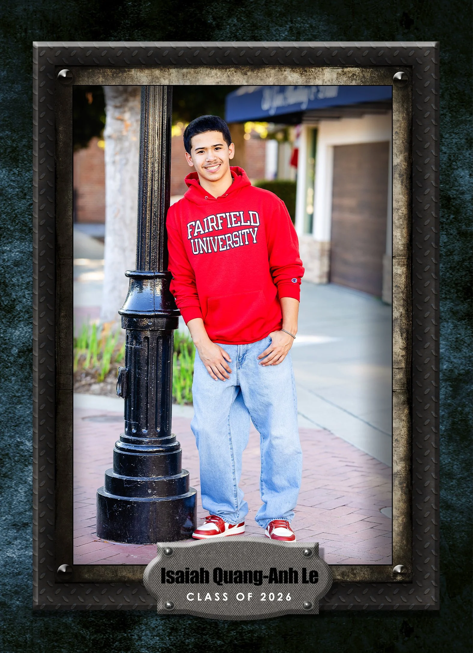 Senior Portraits in Old Elk Grove with Isaiah Le | Elk Grove Senior Photographer