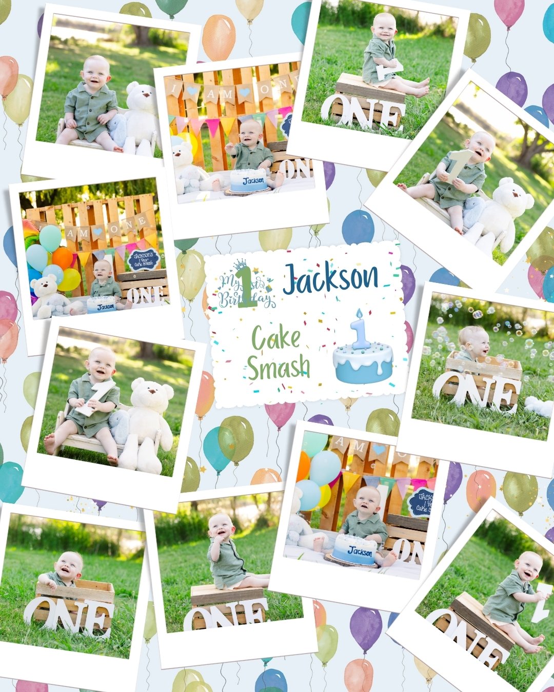 Jackson is officially ONE 💙

It&rsquo;s honestly been so special getting to photograph the Taylor-Smith family over the years &mdash; from Avery&rsquo;s newborn session and cake smash to family portraits, Jackson&rsquo;s newborn photos, and now his 