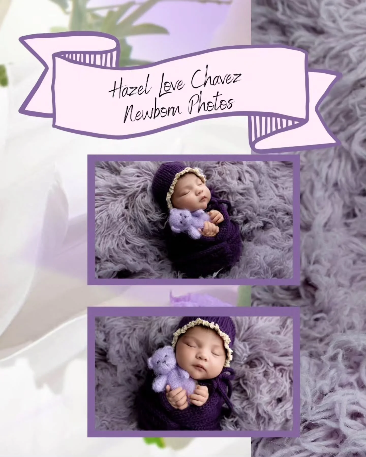 🌸 Soft Florals for Baby Hazel Love Chavez🌸

Sweet Hazel was an absolute dream during her newborn session! From soft florals and delicate pastel colors to timeless portraits that highlighted all of her tiny newborn features, every setup came togethe
