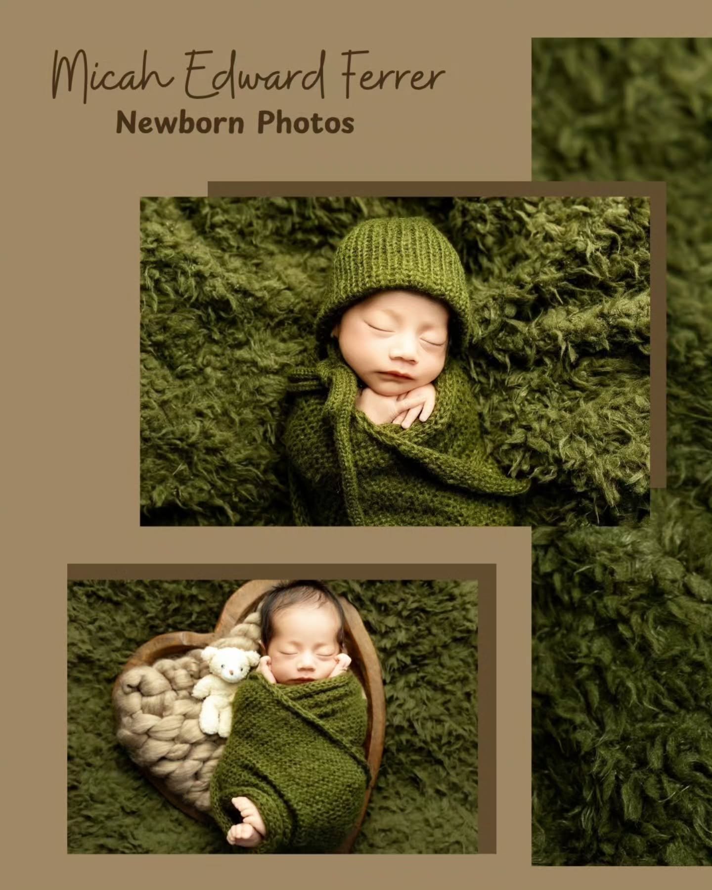 Welcome to the world, Micah! 💚

Some families become familiar faces in my studio, and the Ferrer family is definitely one of them. I've photographed several milestones for their family over the years, including Noah's newborn session, so getting to 
