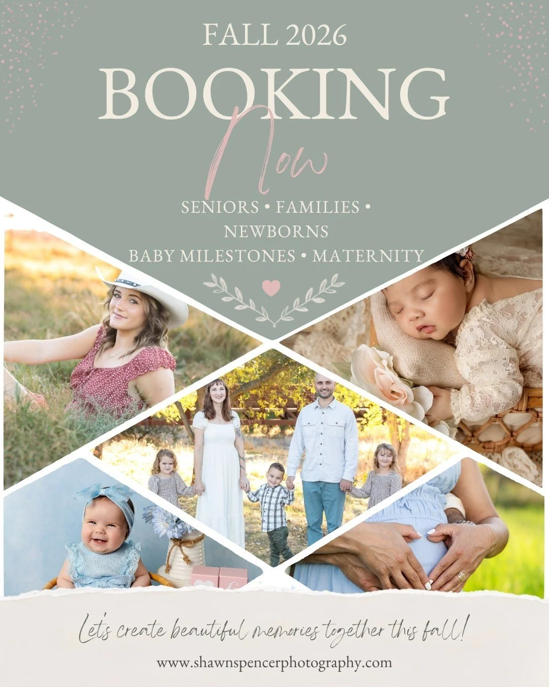 There isn&rsquo;t one kind of portrait session that fits every season of life.

Maybe this is the year your senior is graduating. Maybe you looked at the family photos hanging on your wall and realized how much everyone has changed. Maybe you&rsquo;r
