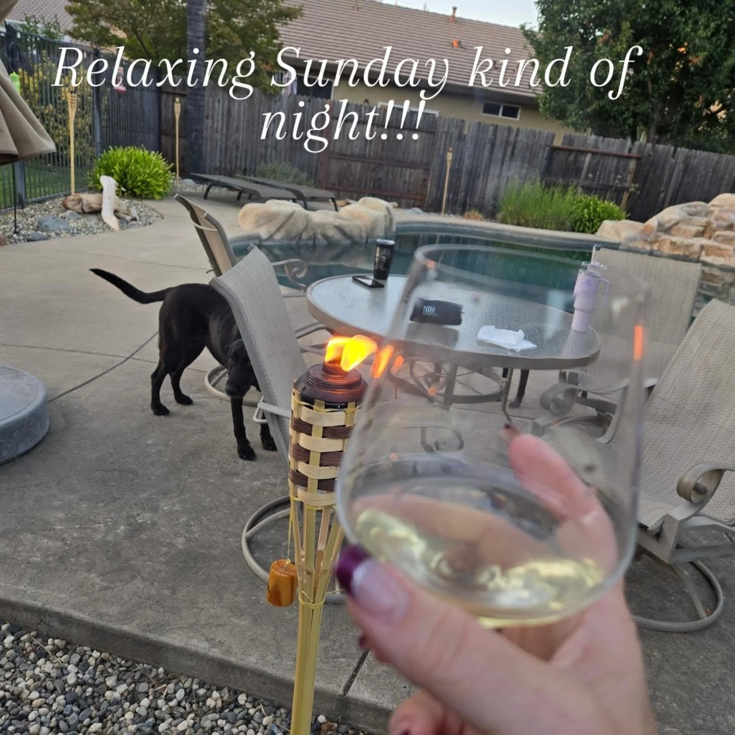 Relaxing Sunday kind of night!!!
