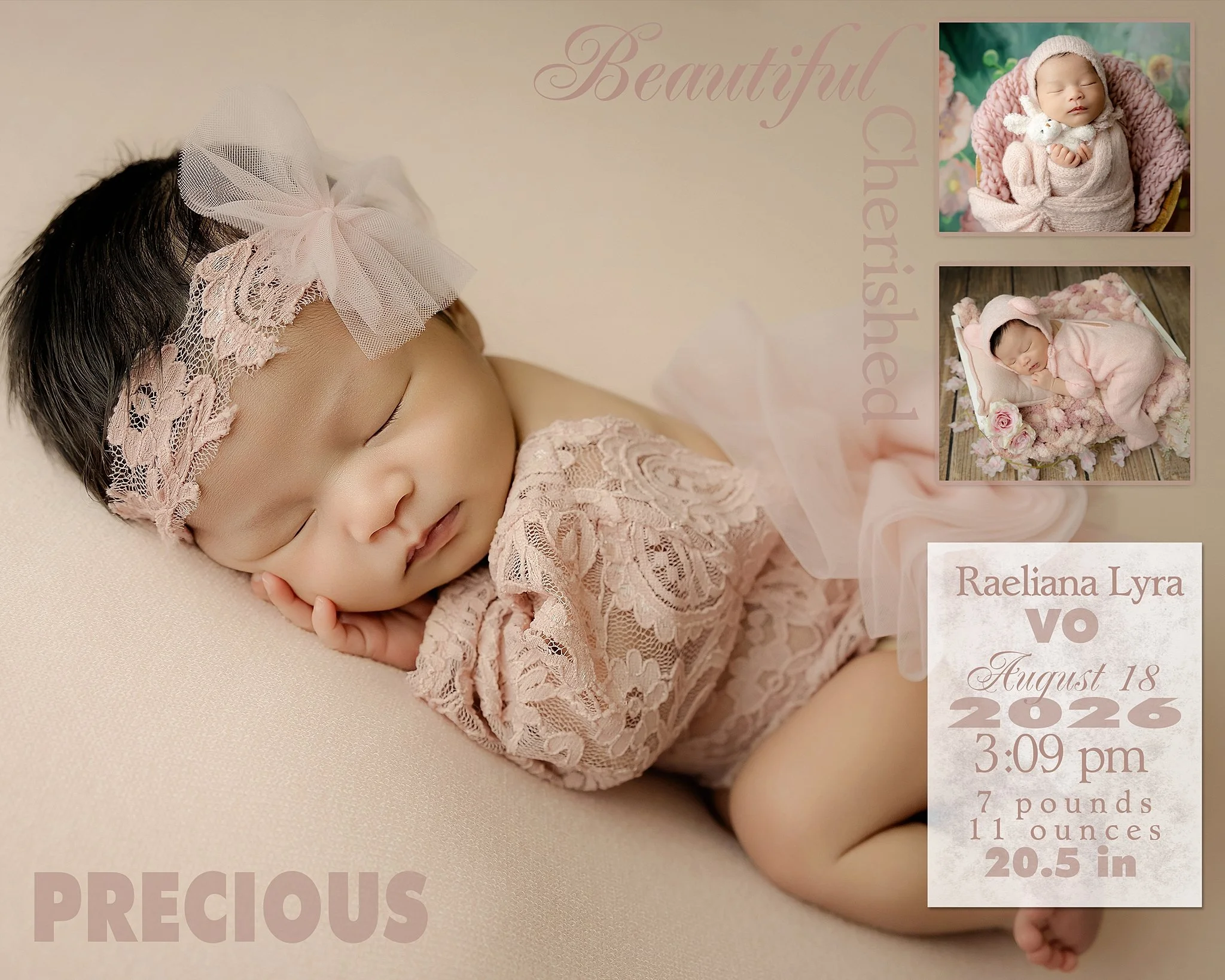 Raeliana Lyra Vo’s Newborn Photos | Elk Grove Newborn Photography