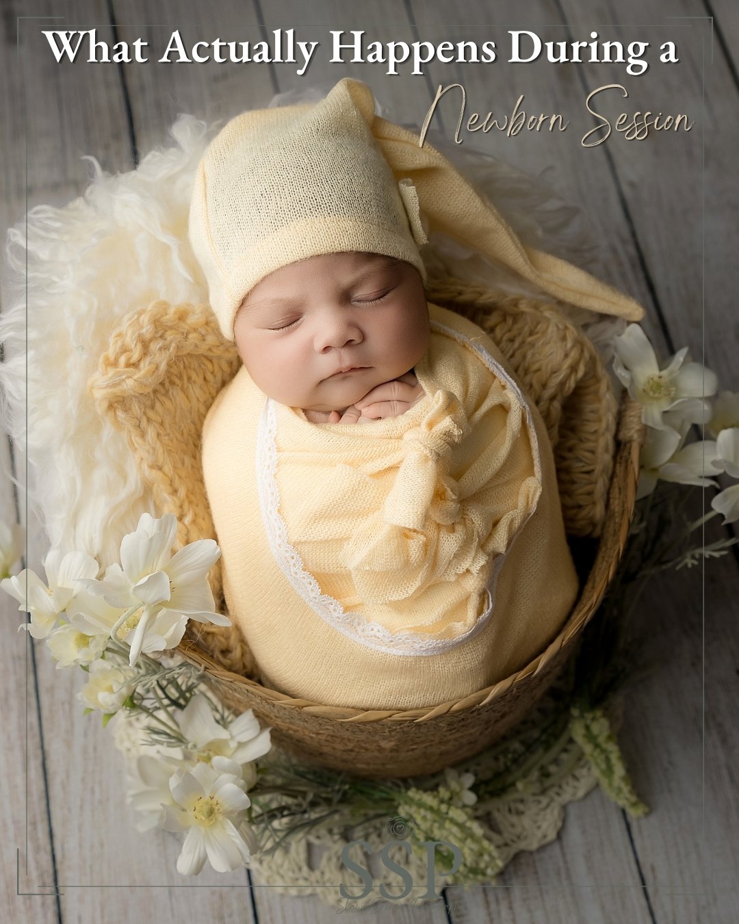 If you've never experienced a newborn photography session before, you might wonder what actually happens during those 2&ndash;3 hours in the studio.

The short answer? We slow everything down and follow your baby's lead.

There's plenty of time for f