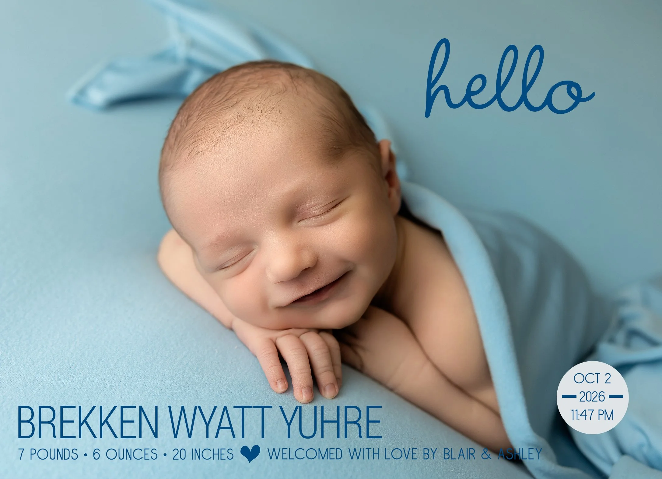 Brekken Wyatt Yuhre | Blue Wraps, Cowboy Boots &amp; Newborn Portraits in Elk Grove