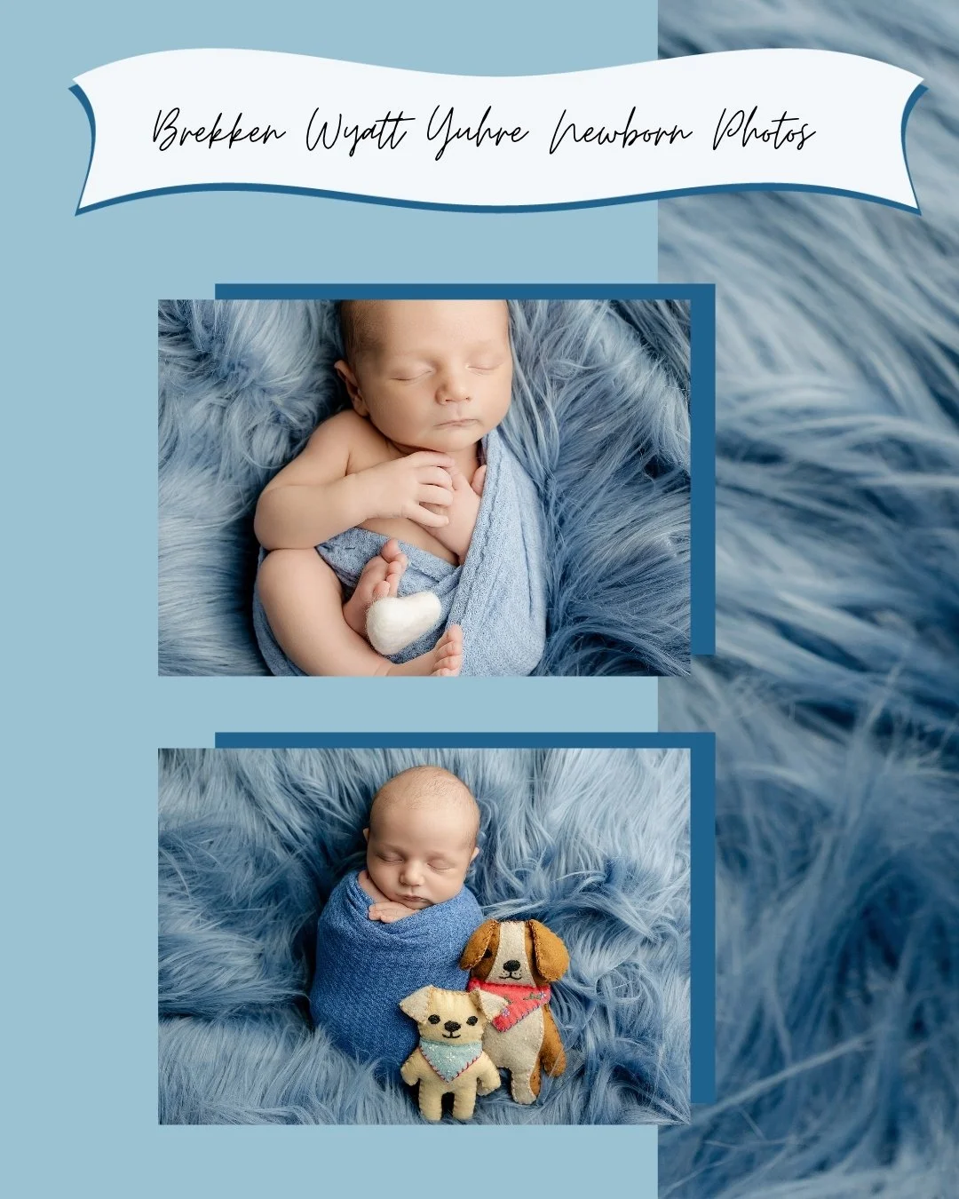 Meet Brekken Wyatt Yuhre! 💙 A Little Cowboy With a Big Smile!

Brekken came into my Elk Grove studio for his newborn portraits, and his mom, Ashley, had some fun ideas planned for her first baby boy!

There were plenty of blue wraps, a pair of handm
