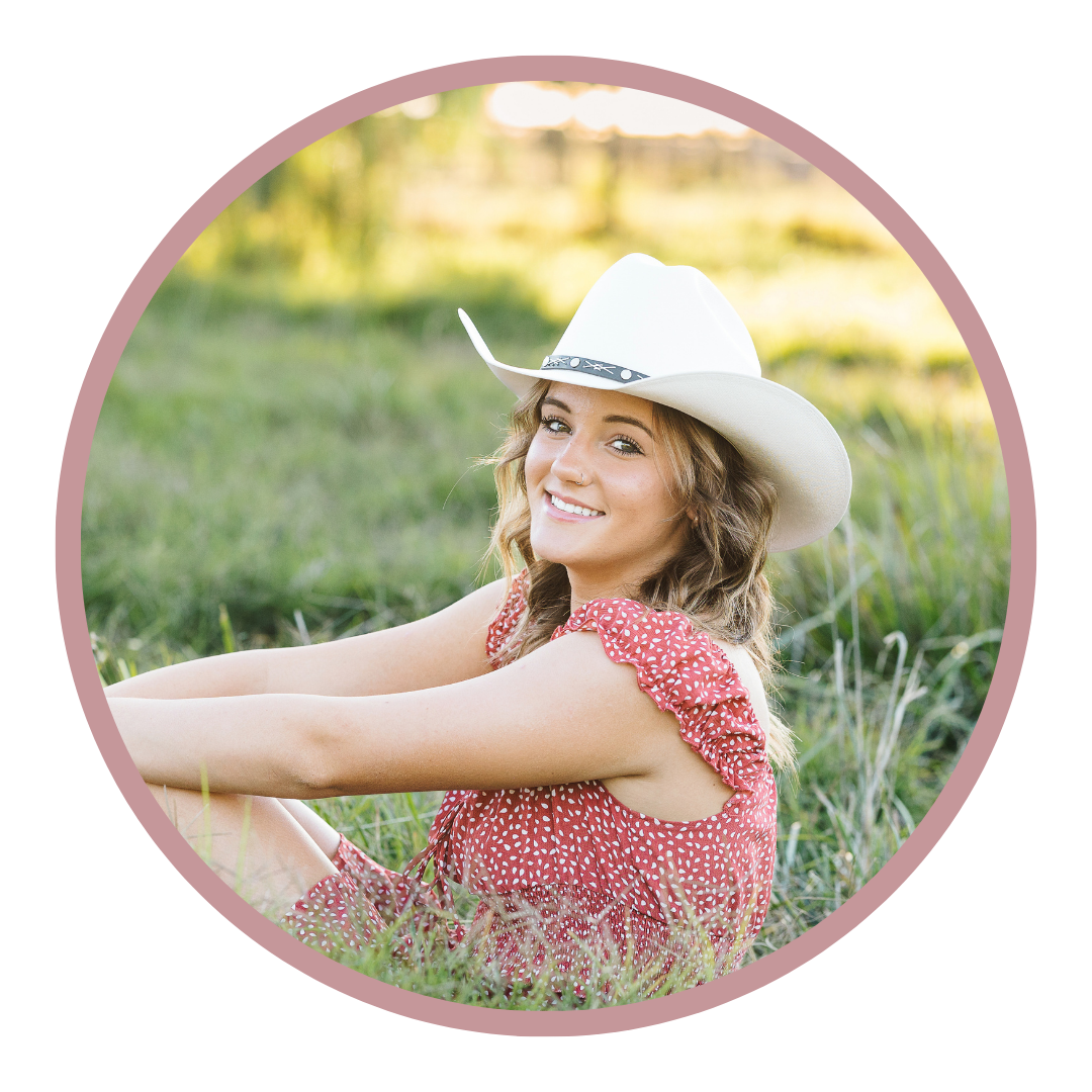 High school senior smiling during an outdoor senior portrait session in Elk Grove, California