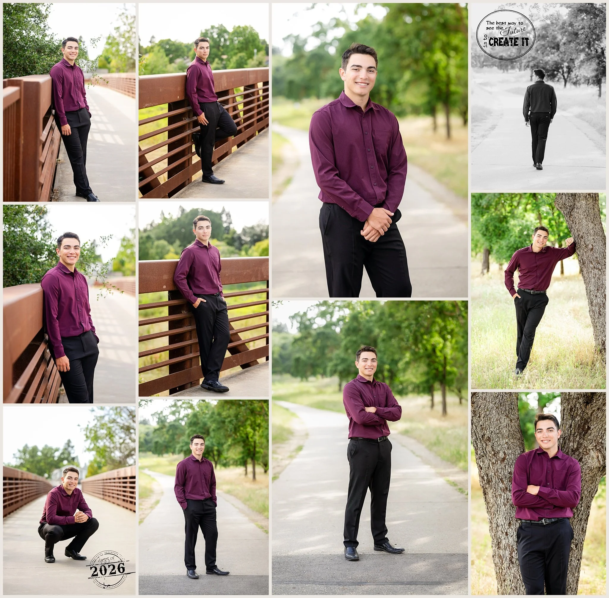 Bradshaw Christian High School senior photos of Joey DeMarco in Elk Grove CA