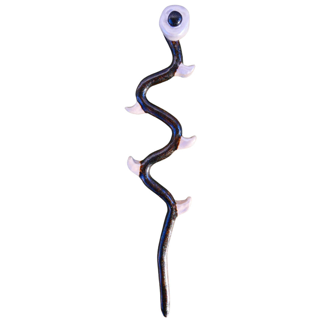 Cosmic Toothy Worm Plant Stake