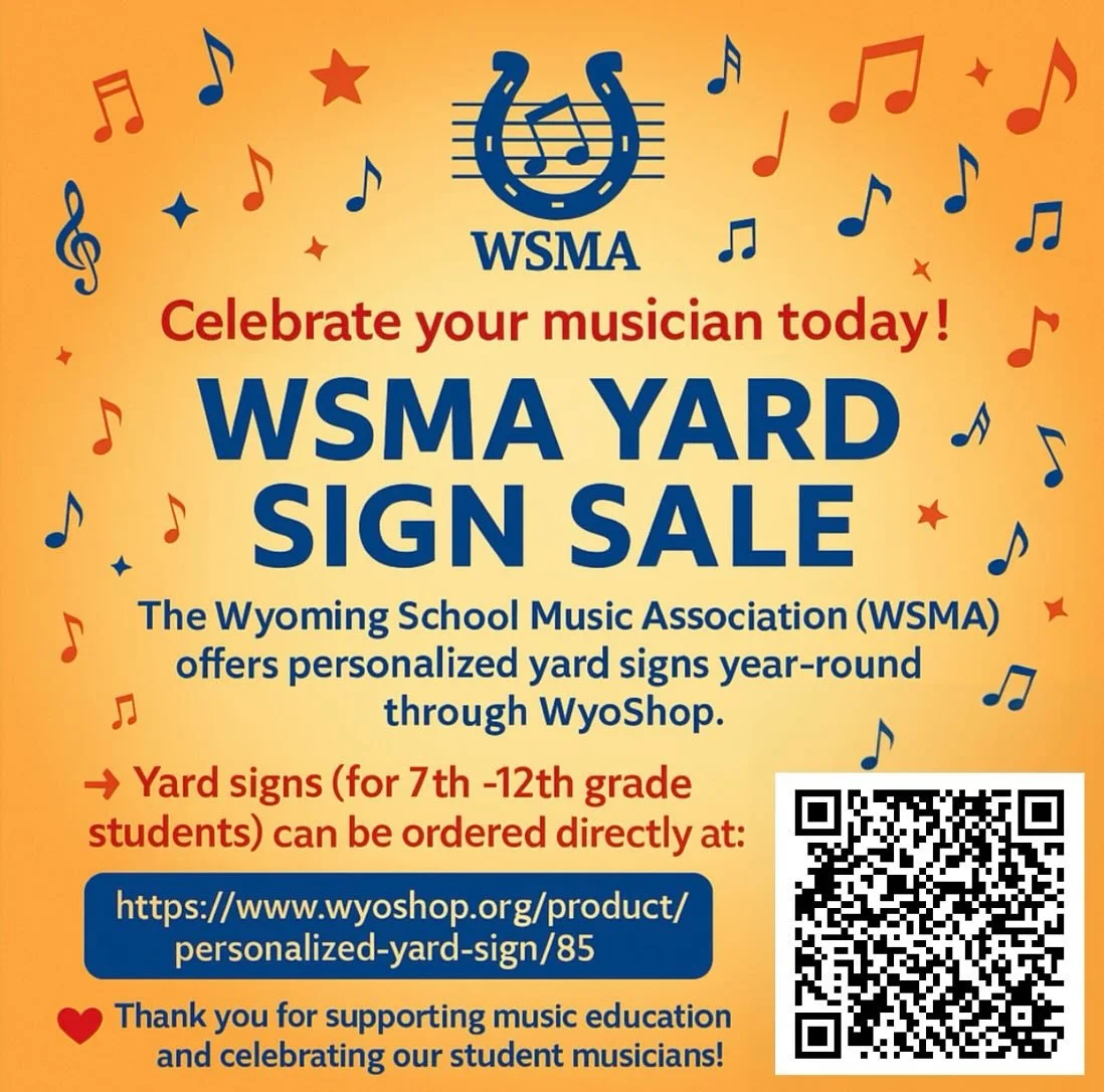 Order your musician a personalized yard sign!
Link in bio!