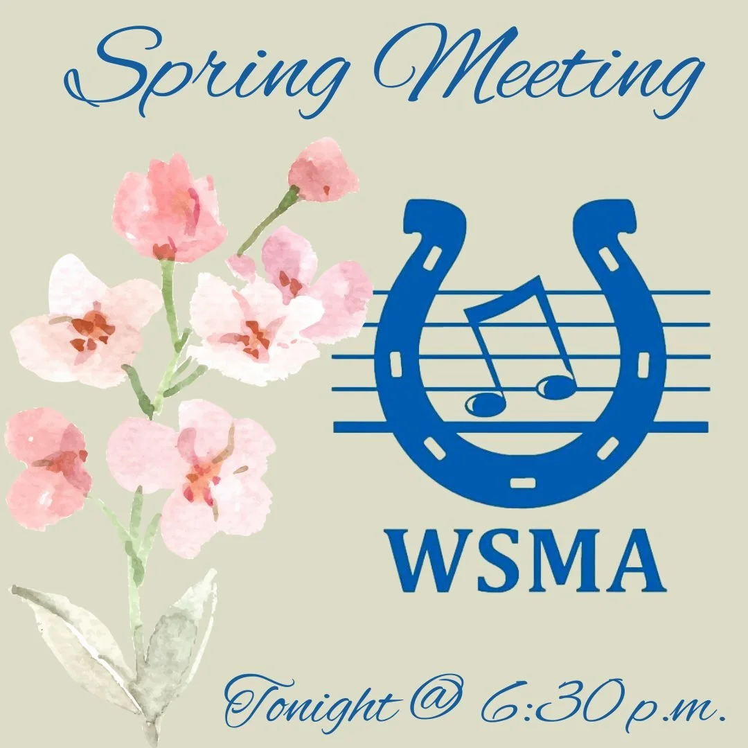 Join us this evening at 6:30 p.m. at The Work+Shop for our final meeting of the year. New to WSMA? Come to see what we are all about and find out how we support the music programs in Wyoming City Schools. We'd love to see you!