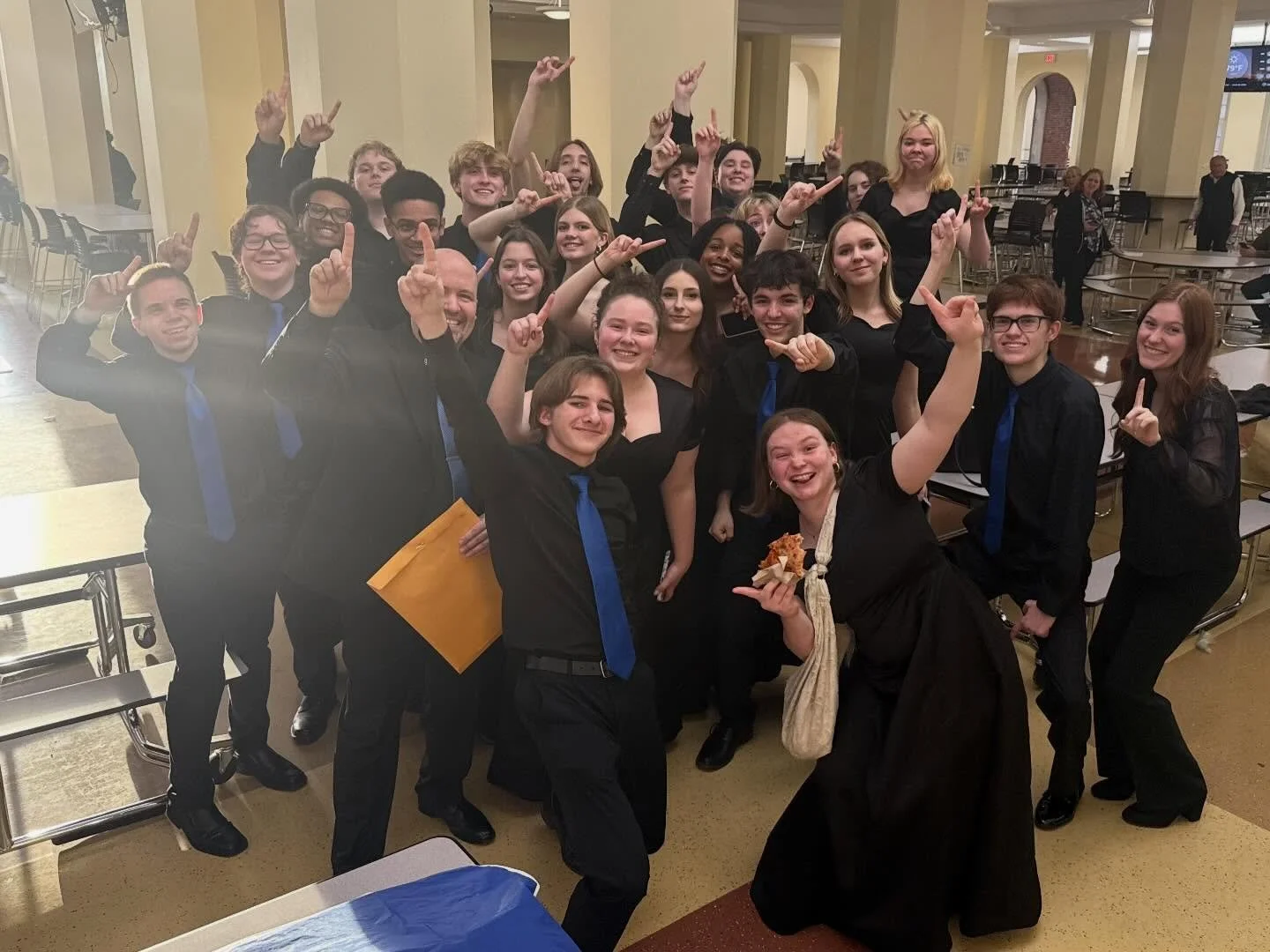 Congratulations to our WHS Chorale on their straight Superior ratings at OMEA District Adjudication this weekend. This top rating qualified the group for State Adjudication in May! 🎶💙🥳