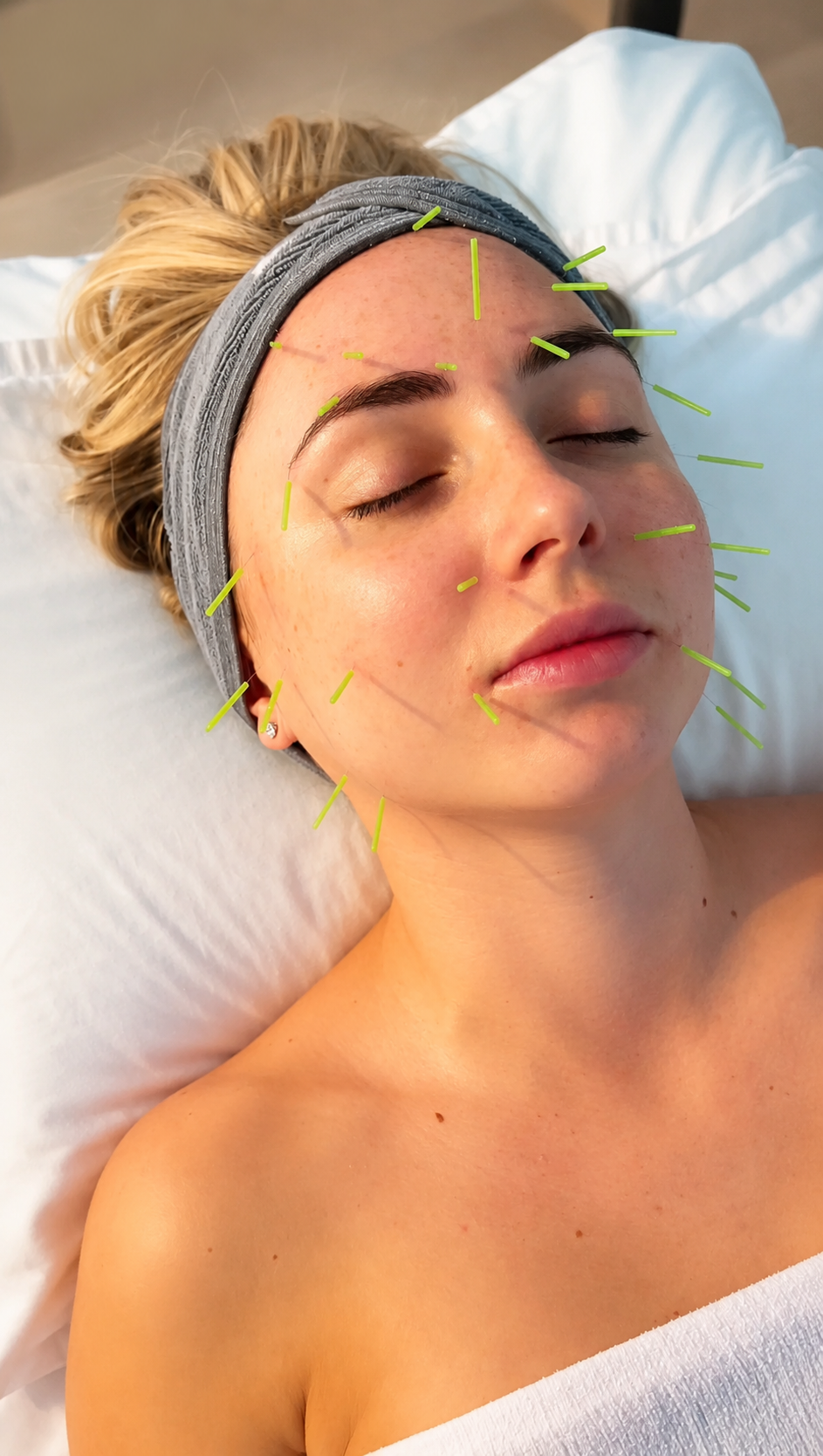 Facial acupuncture collagen Burnaby