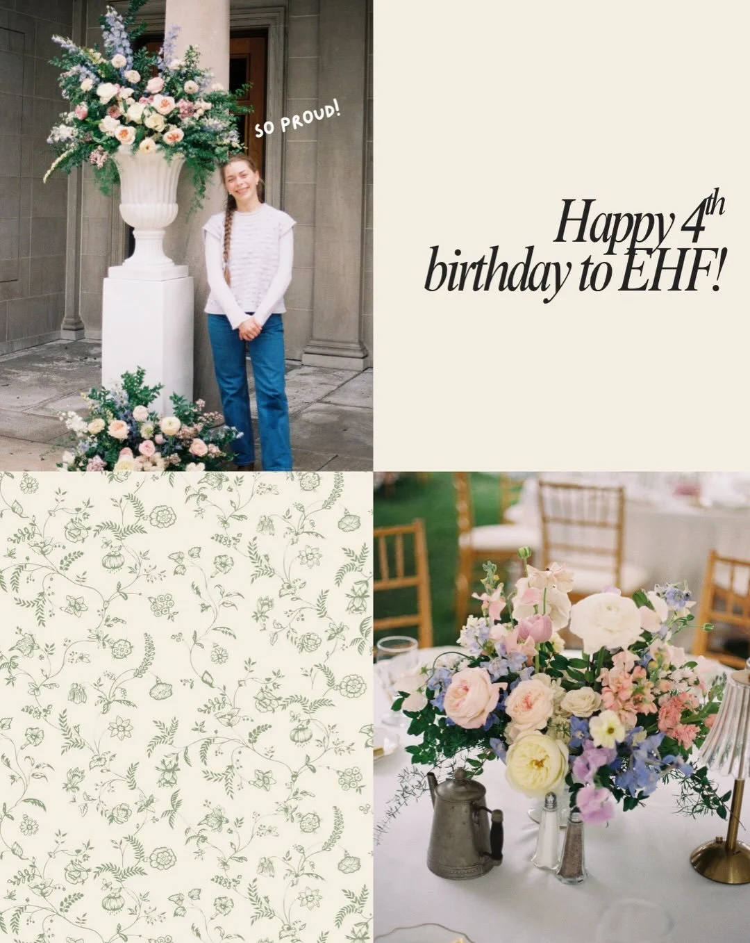EHF is one of the best parts of my life &mdash; and i never saw it coming! the stars aligned for me to create a business born out out my innate love for the natural world and artistic expression.

i think little emma (peep slide 5) would be beside he