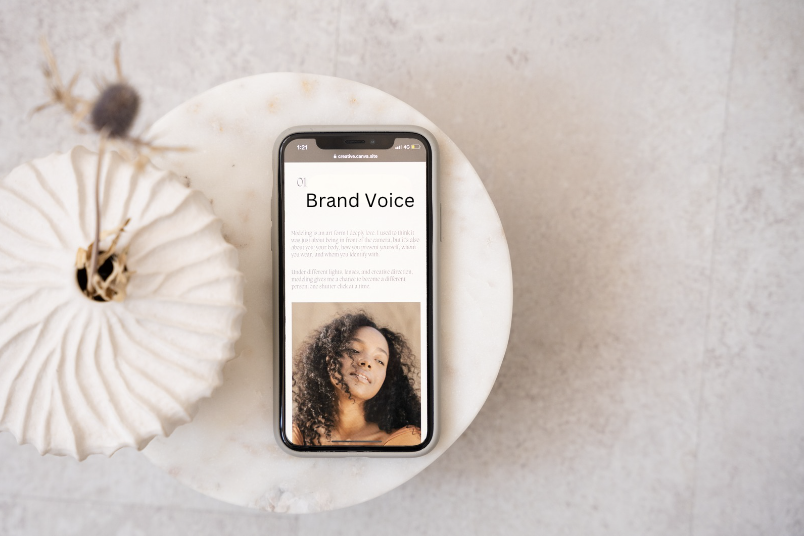 Brand voice and tone guidelines by Mayra, Your Latina launch and sales copywriter