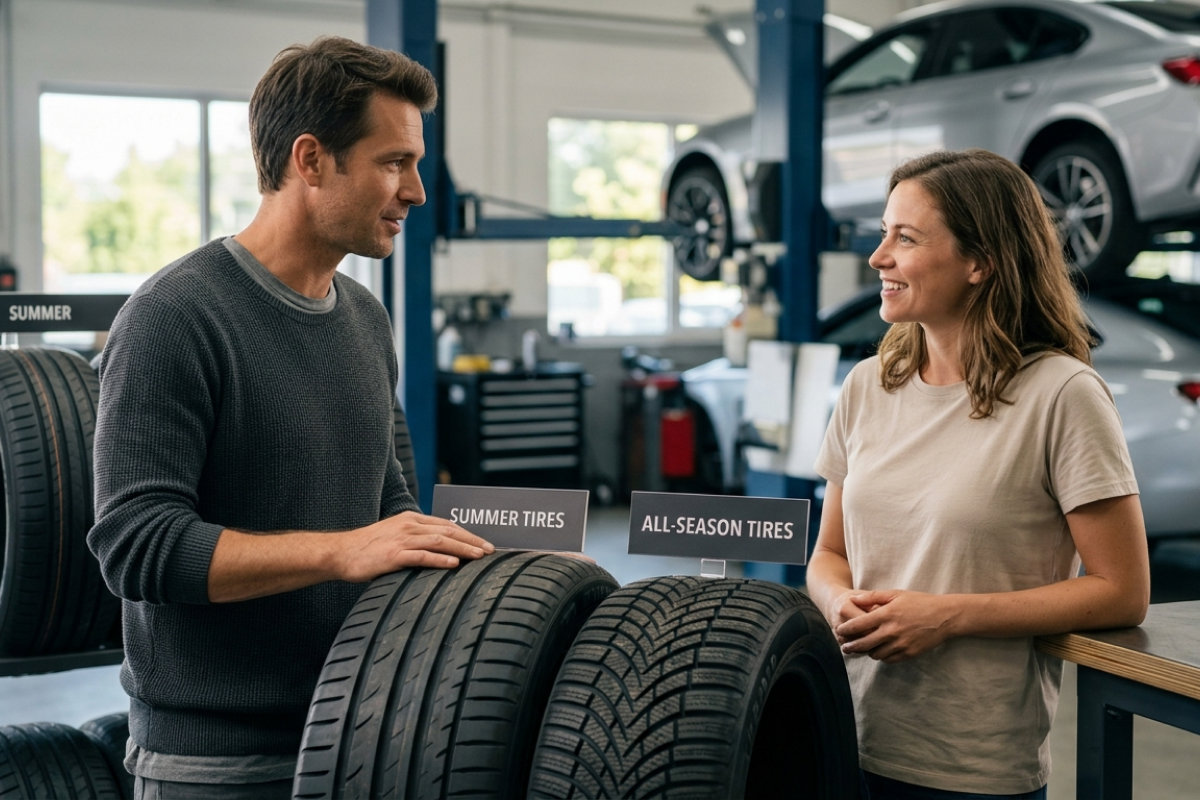 Summer Tires vs All-Season Tires: Which One Should You Use in Hot Weather?