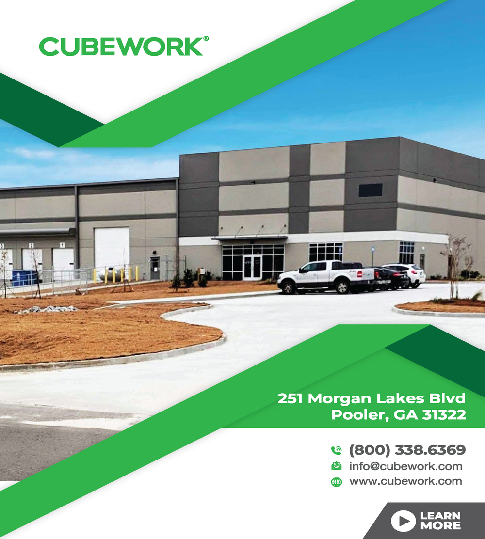 Warehouse Space for Rent in Pooler, GA — CUBEWORK