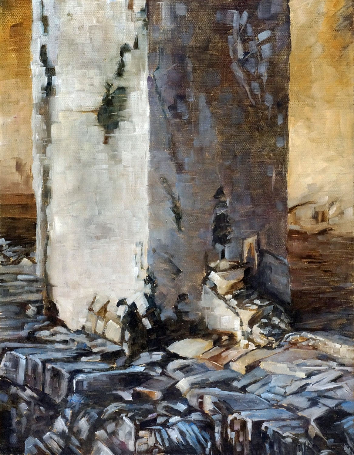 Column in Ruins