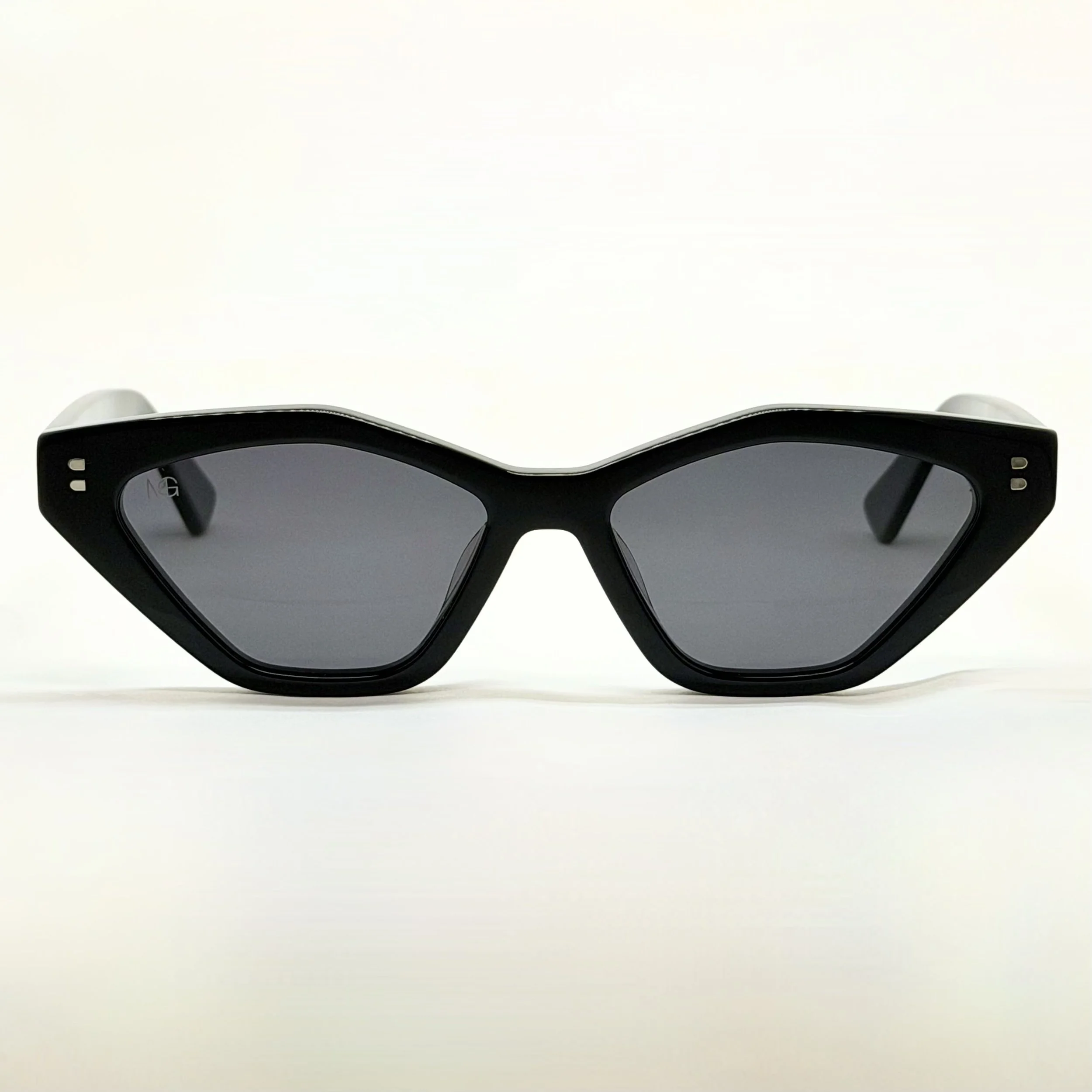 MauriGamba Mia Black Frame Black Lens Women’s Luxury Designer Sunglasses
