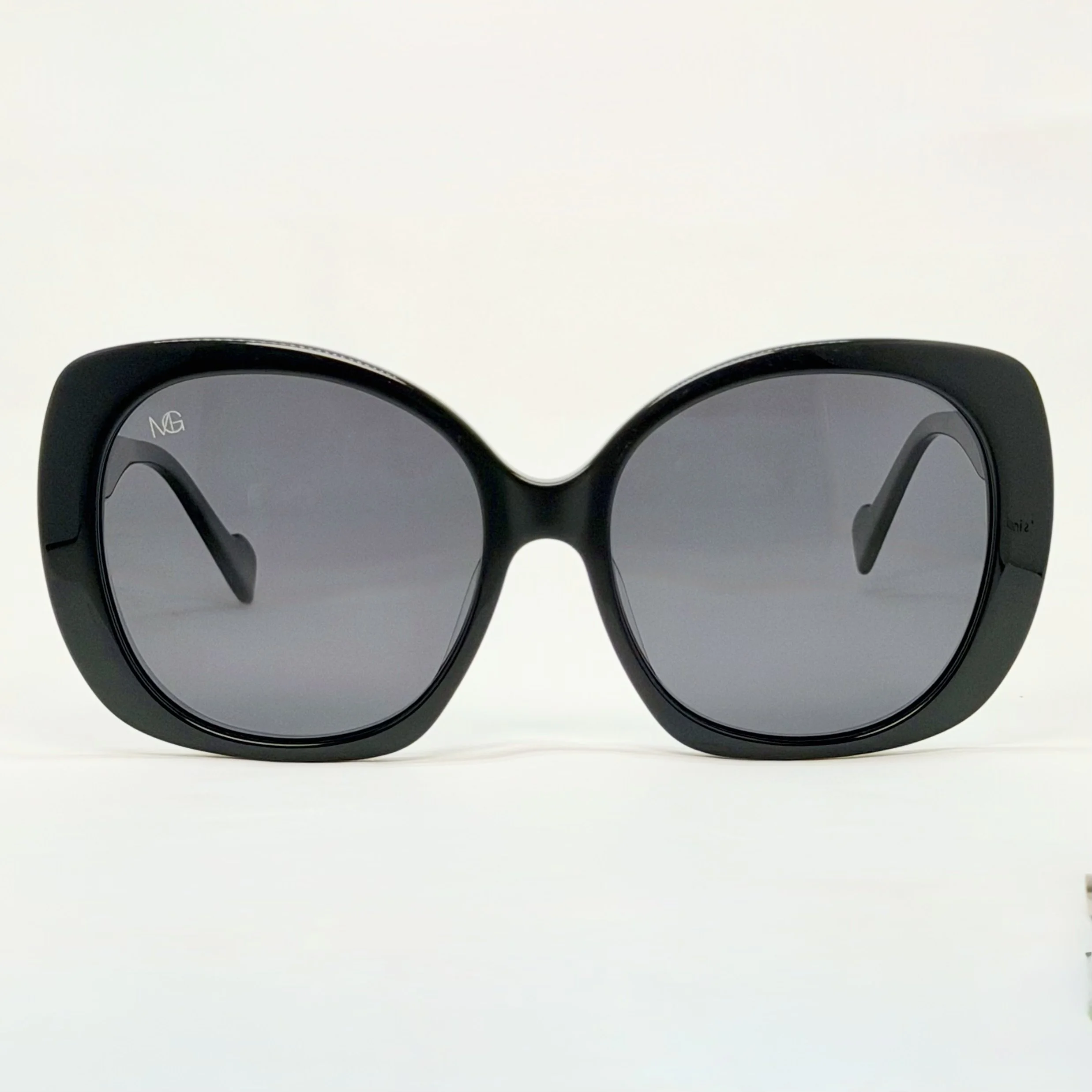 MauriGamba Contessa Cat-Eye Black Women’s Luxury Designer Sunglasses