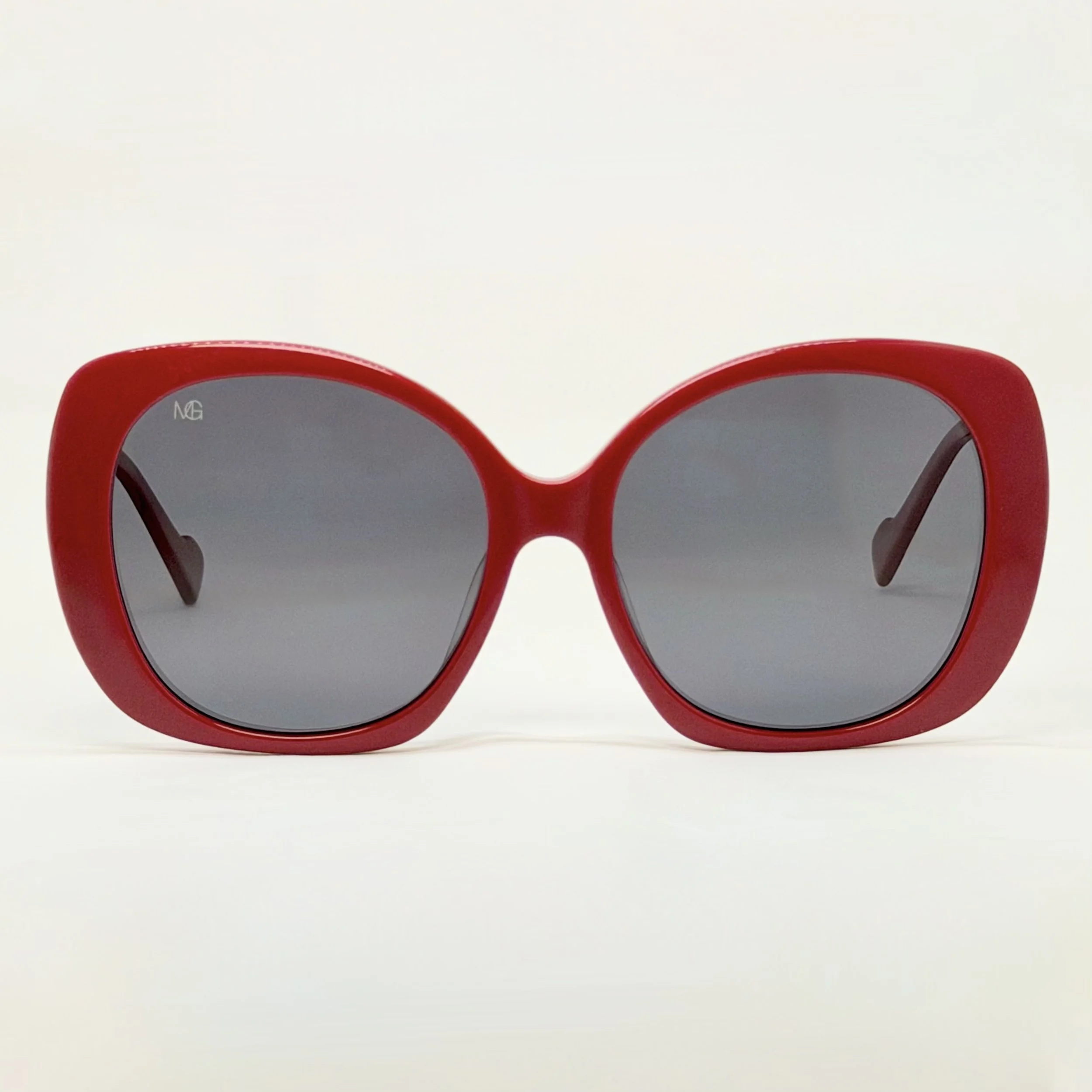 MauriGamba Contessa Cat-Eye Red Women’s Luxury Designer Sunglasses