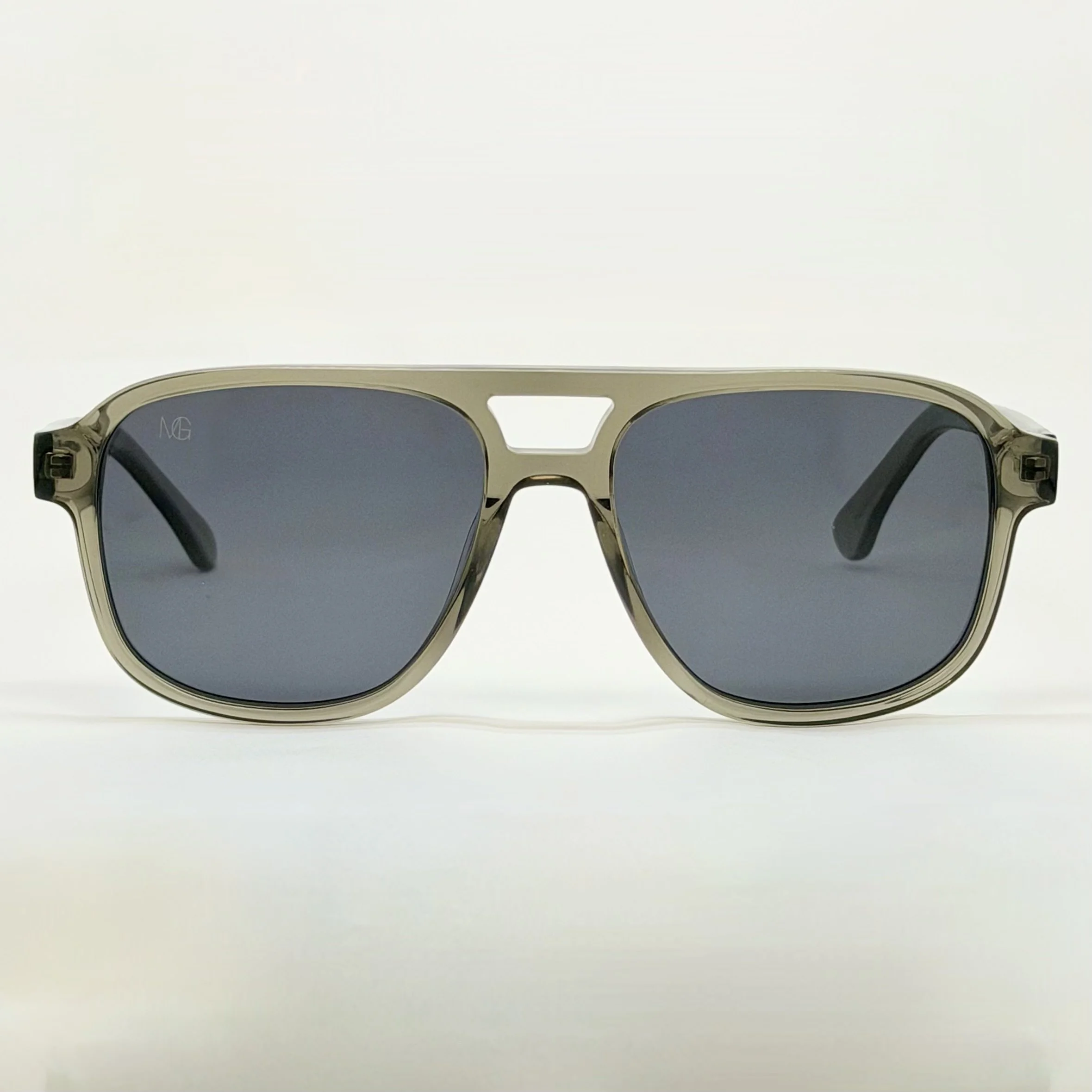 MauriGamba Bailey Green Rectangular Sunglasses – Luxury Unisex Designer Eyewear