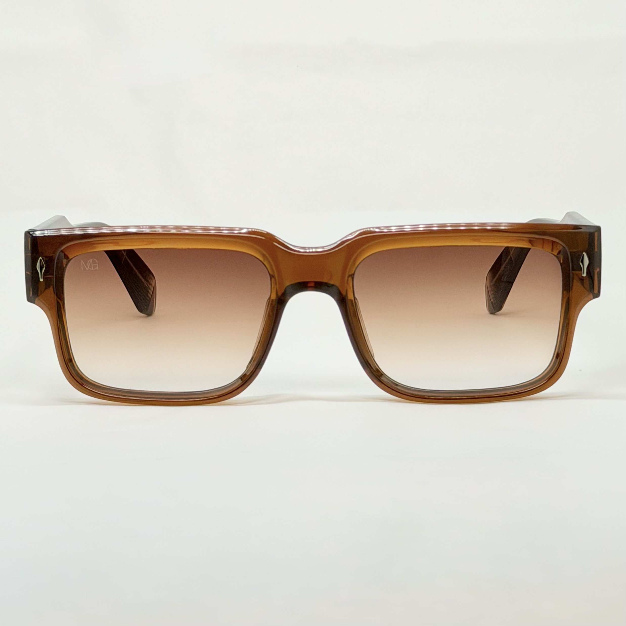 MauriGamba Metatron Brown Frame Brown Lens Unisex Luxury Designer Sunglasses