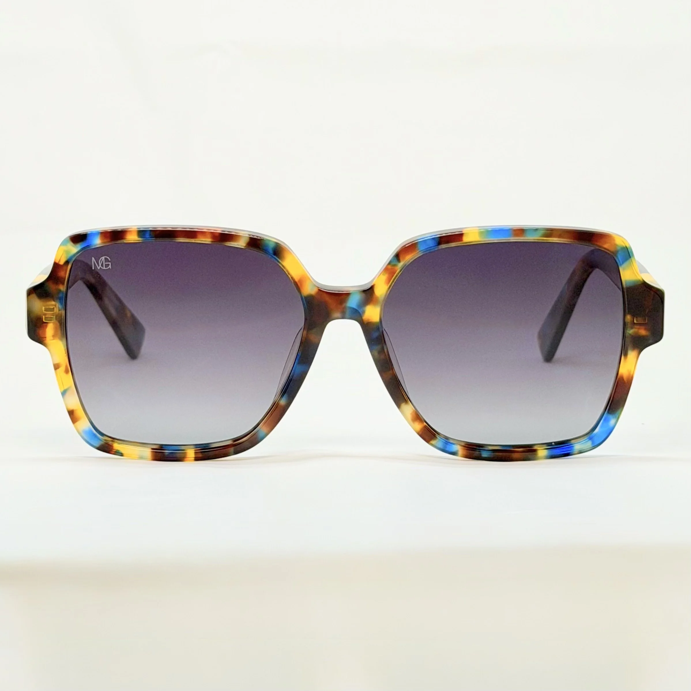 MauriGamba Barbara Oversized Square Multicolor Sunglasses – Luxury Women’s Designer Eyewear