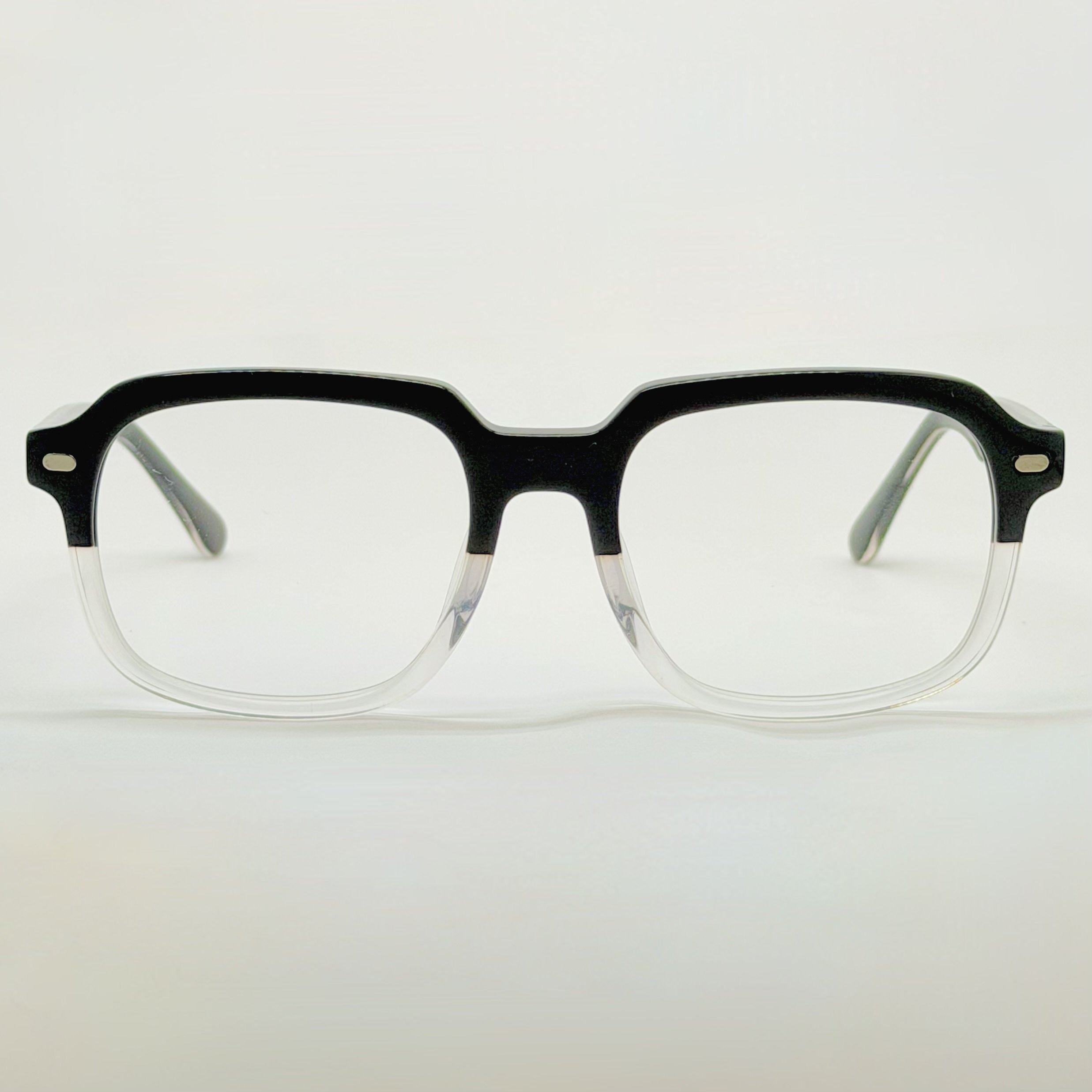 Black & Crystal Frame · Magnetic Clip-On Compatible · Miguel Unisex Optical