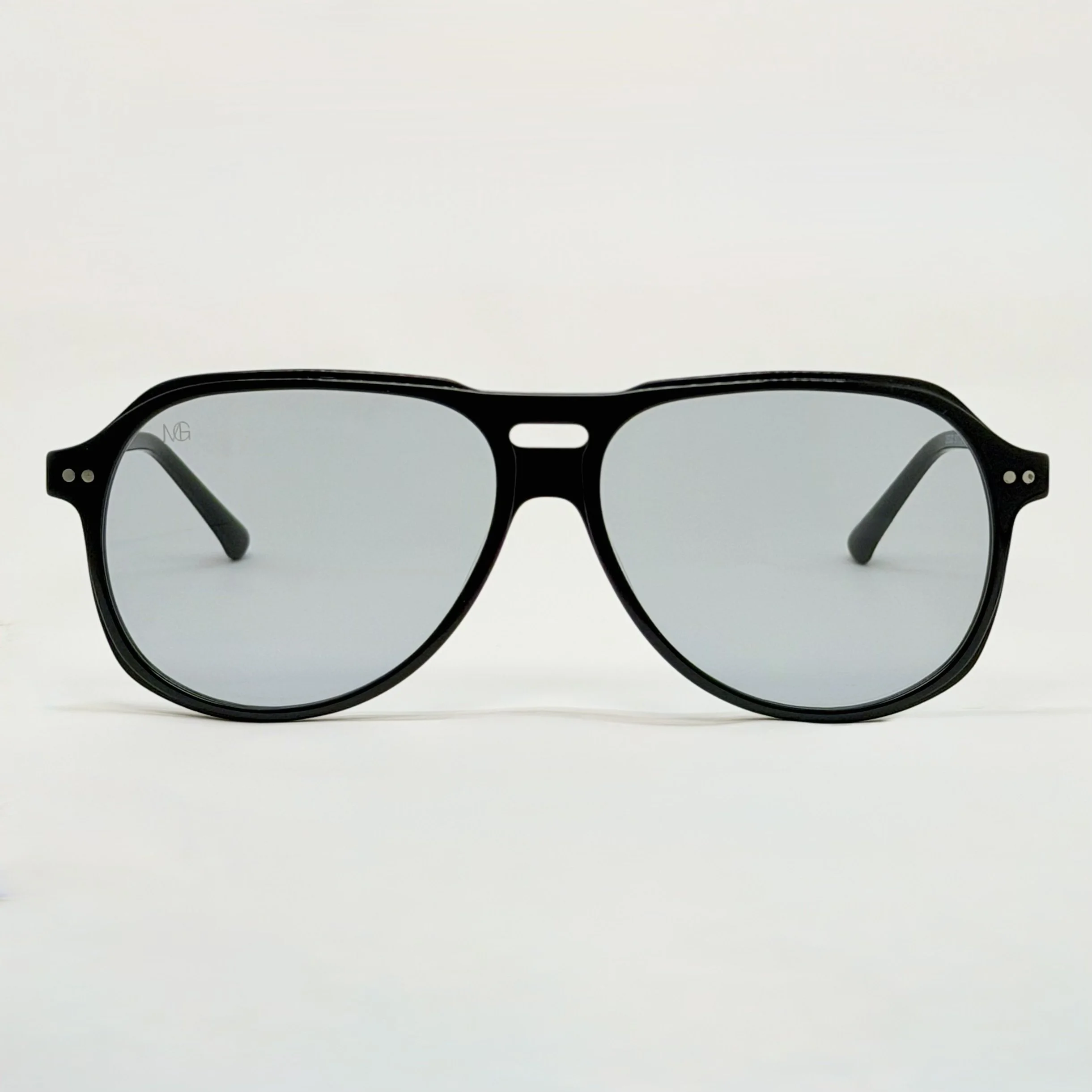 MauriGamba Matteo Black Ice Lens Unisex Luxury Sunglasses