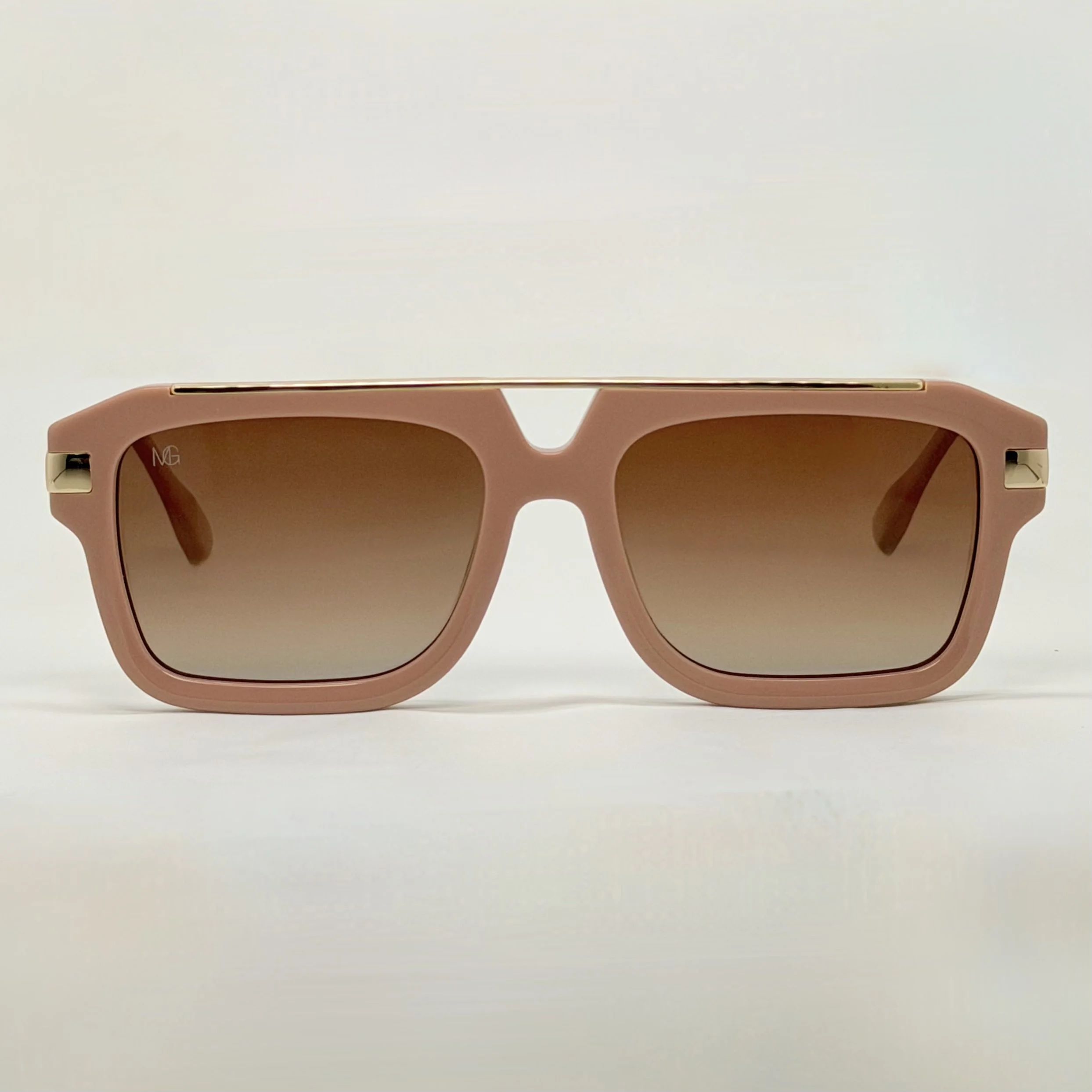 MauriGamba Valentina Blush Pink Unisex Luxury Sunglasses