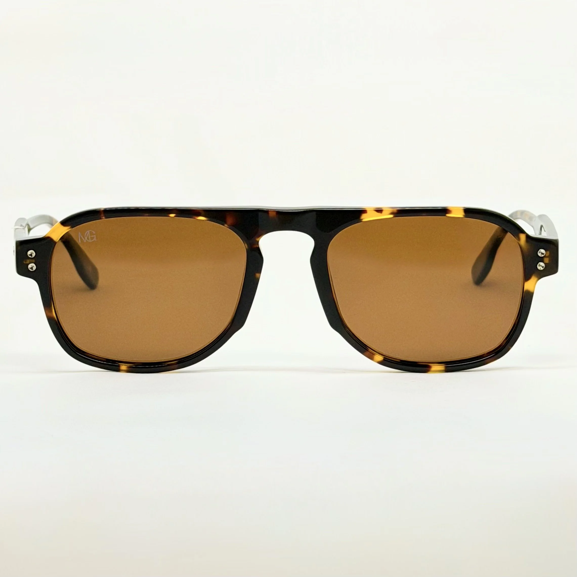 MauriGamba Mattia Tortoise Frame Brown Lens Unisex Luxury Designer Sunglasses