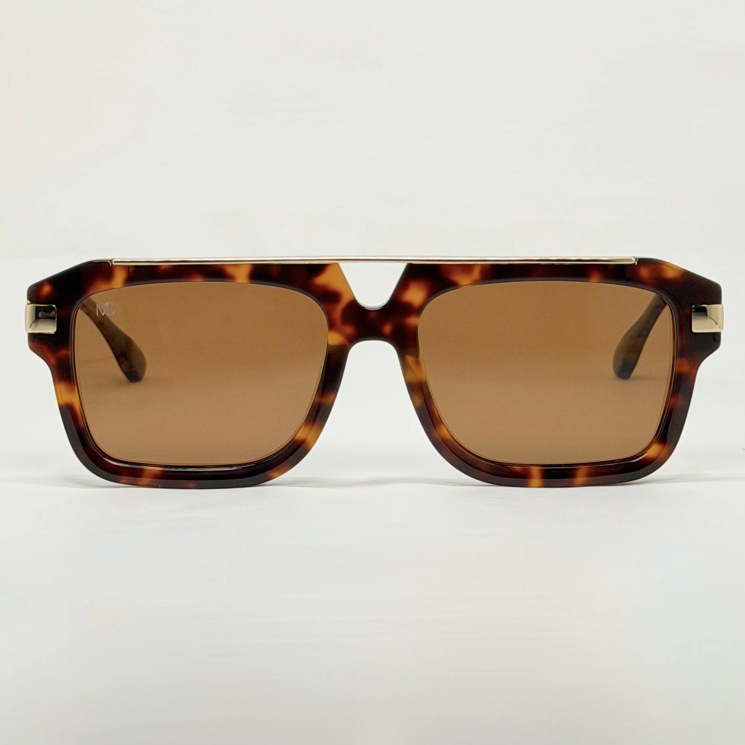 MauriGamba Valentina Havana Gold Unisex Luxury Sunglasses